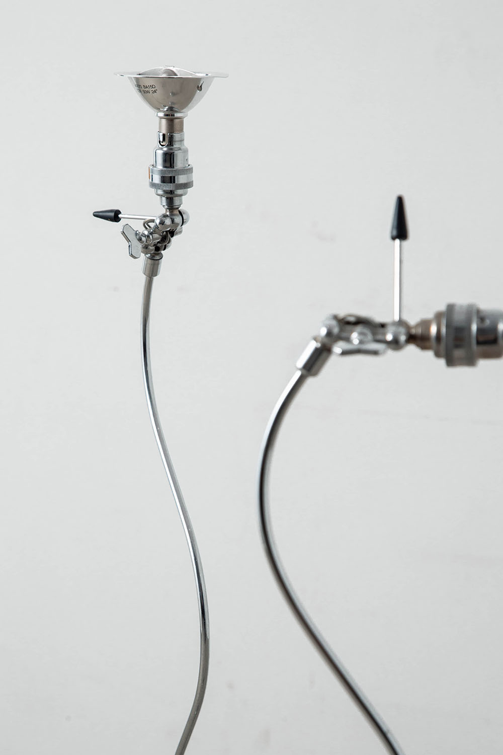 Floor Lamp by Andrea Bastianello for Disegnoluce in Chrome