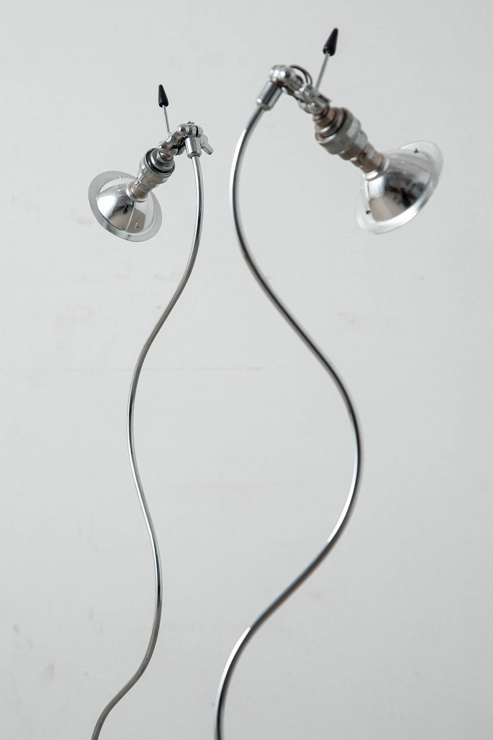 Floor Lamp by Andrea Bastianello for Disegnoluce in Chrome