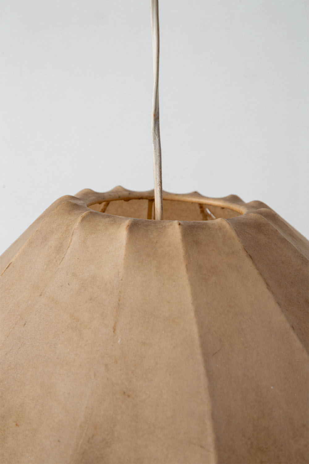 Cocoon Pendant Lamp in Resin and Steel
