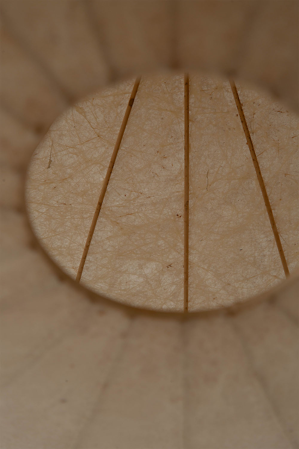 Cocoon Pendant Lamp in Resin and Steel