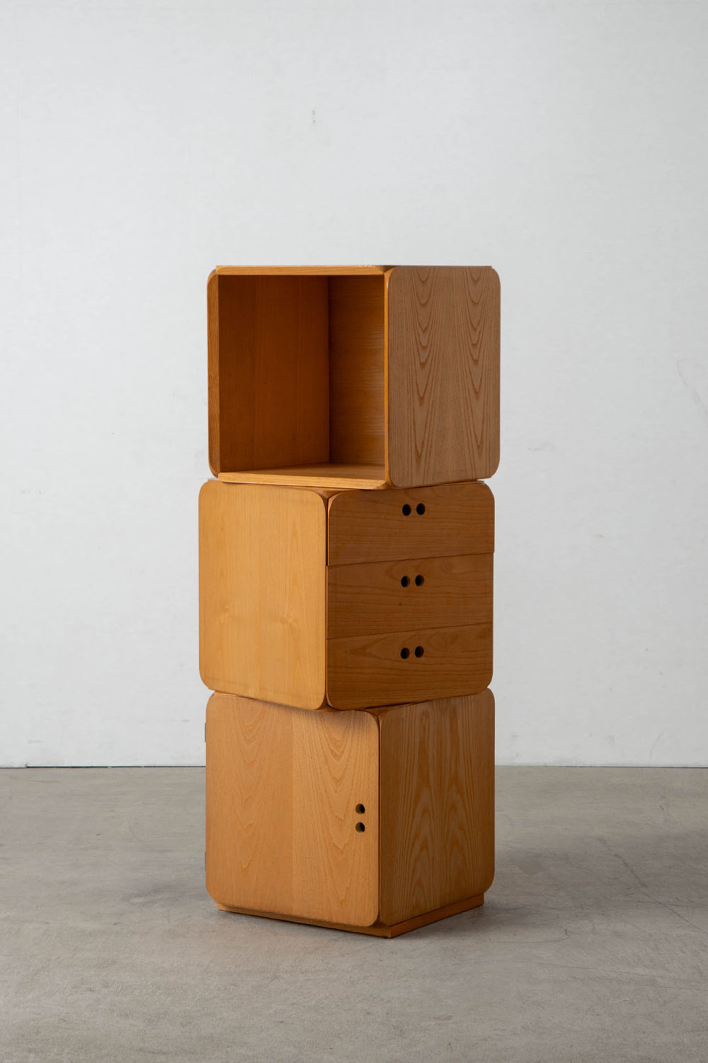 Samara Modular Storage Set by Derk Jan De Vries for Maisa di Seveso in Beech