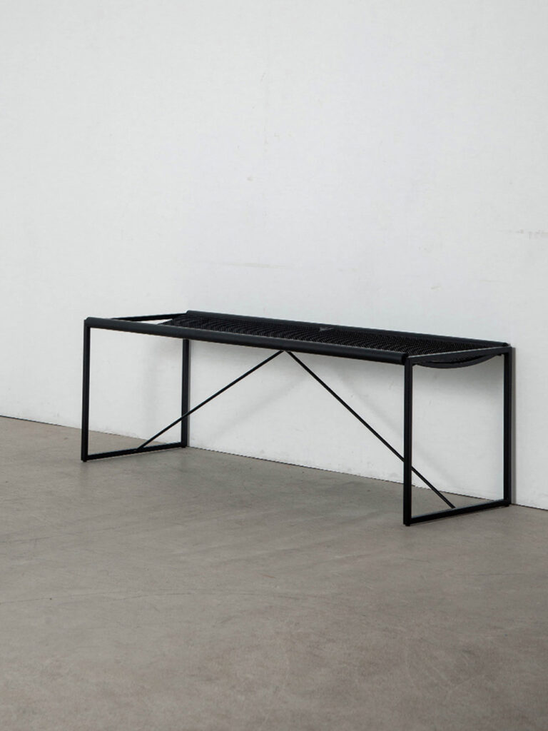 Panca Bench by Maurizio Peregalli for ZEUS in Steel