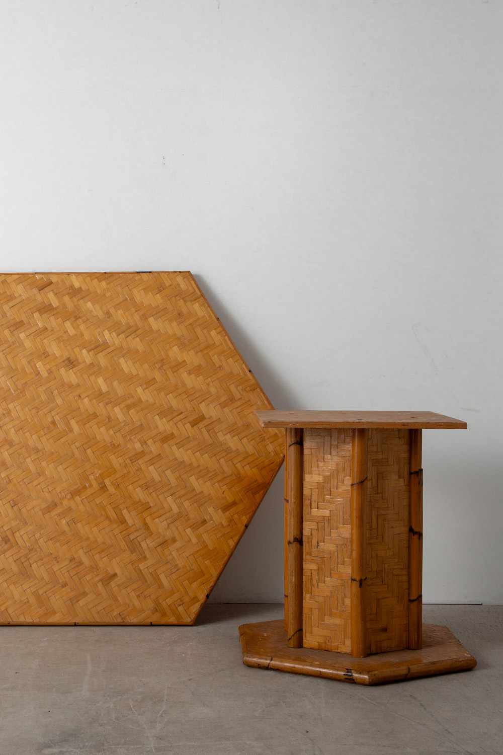 Dining Table in Rattan