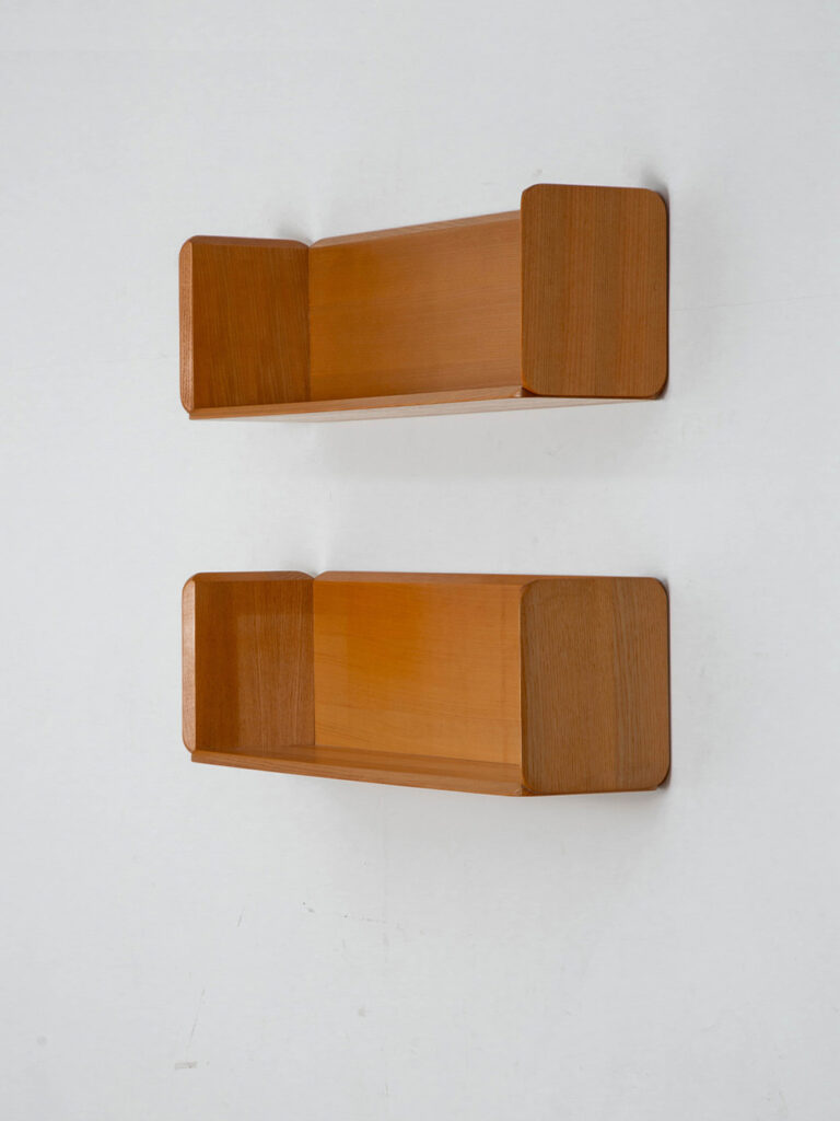 Samara Modular Wall Shelf by Derk Jan De Vries for Maisa di Seveso in Beech