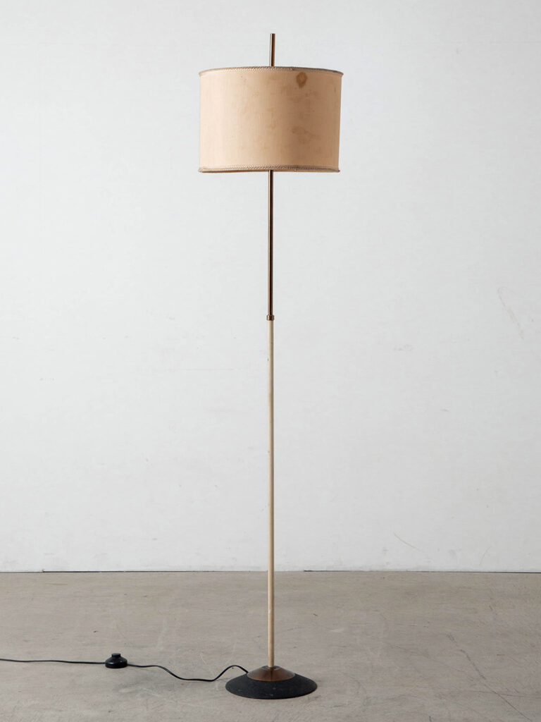 Floor Lamp for STILNOVO in Fabric and Steel