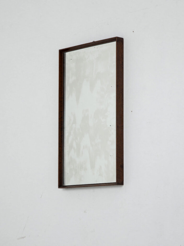 Mirror in Glass and Wood
