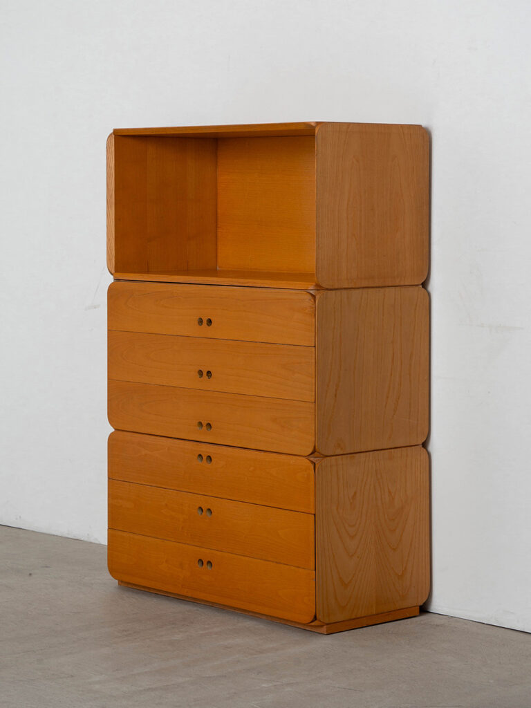 Samara Modular Storage Set by Derk Jan De Vries for Maisa di Seveso in Beech