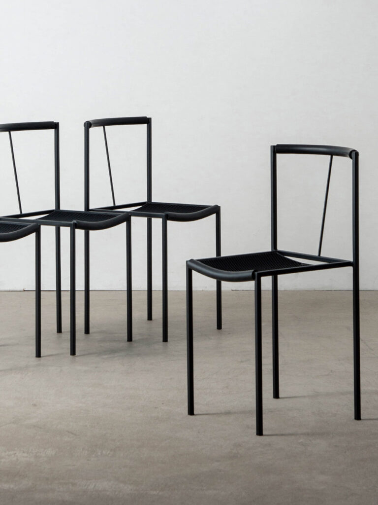 Sedia Chair by Maurizio Peregalli for ZEUS in Steel