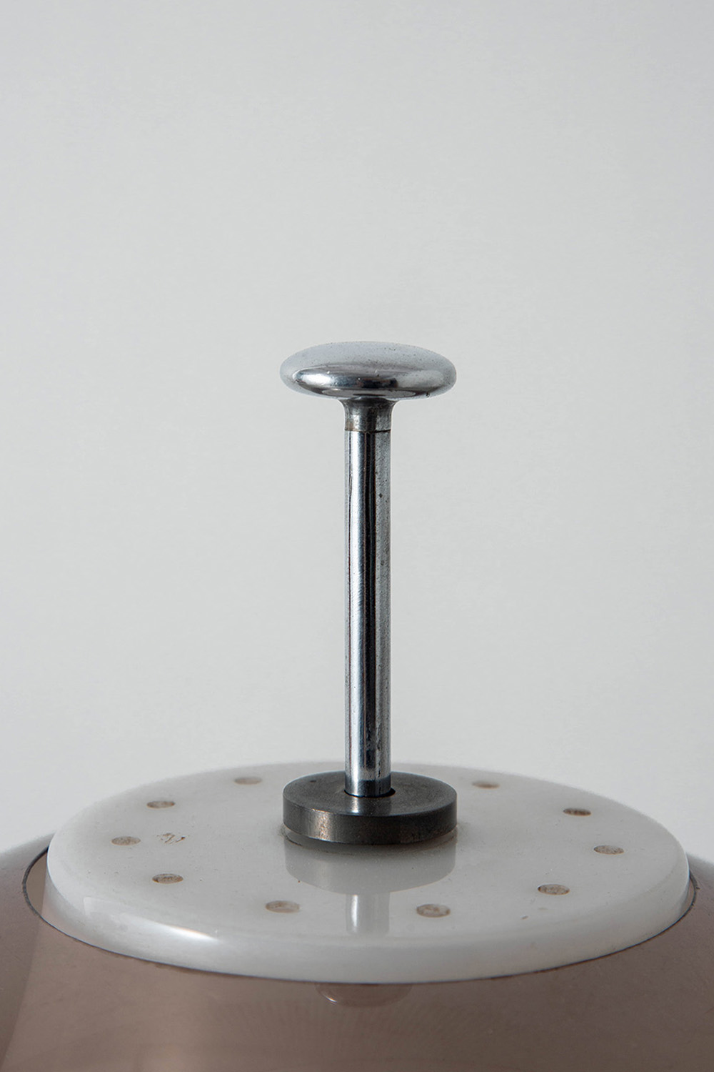 Adjustable Table Lamp by Elio Martinelli for Martinelli Luce in Steel and Acryl