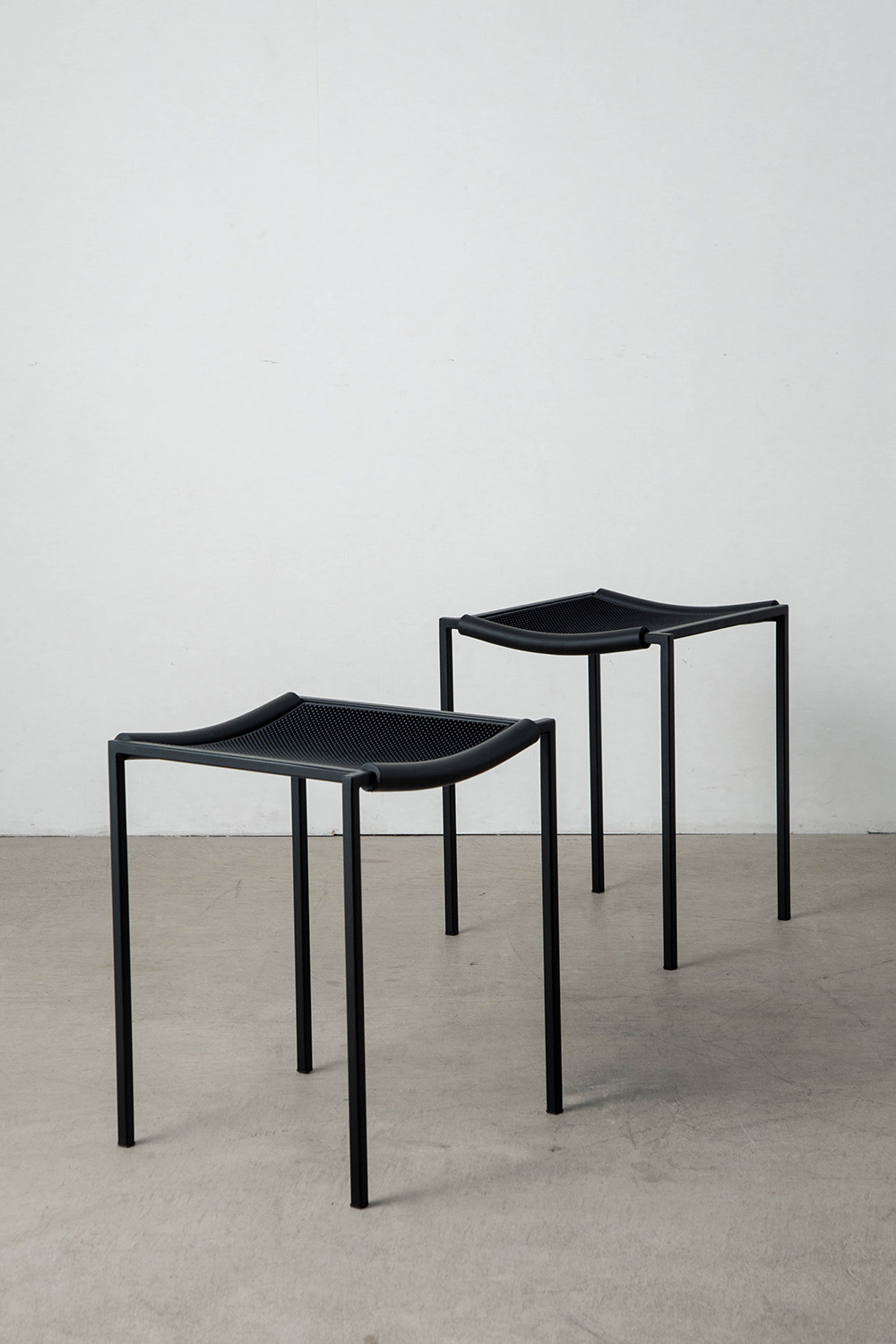 Sgabello Basso Stool by Maurizio Peregalli for ZEUS in Steel