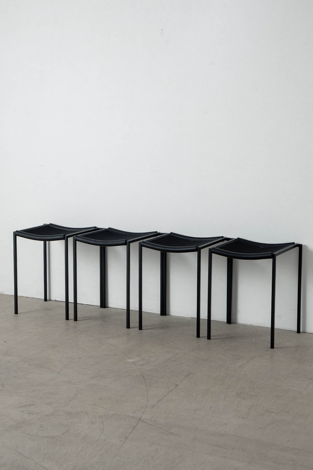Sgabello Basso Stool by Maurizio Peregalli for ZEUS in Steel
