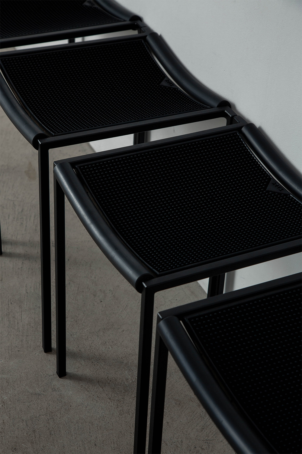 Sgabello Basso Stool by Maurizio Peregalli for ZEUS in Steel