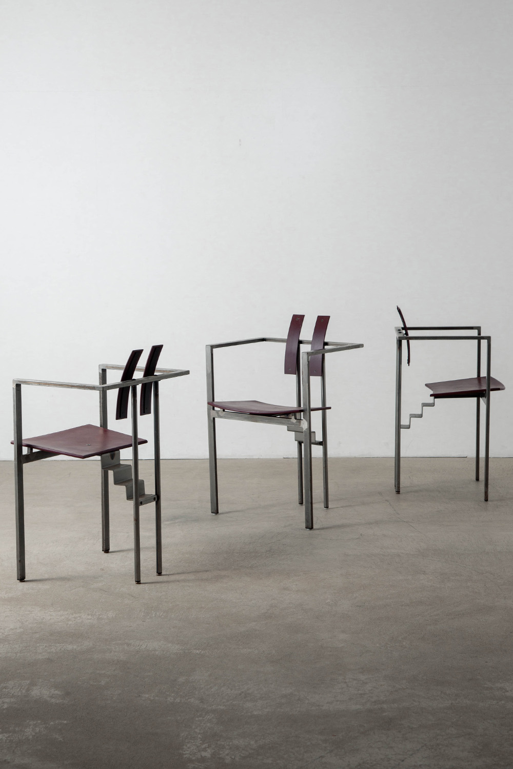 Trix Chair by Karl Friedrich Förster in Steel