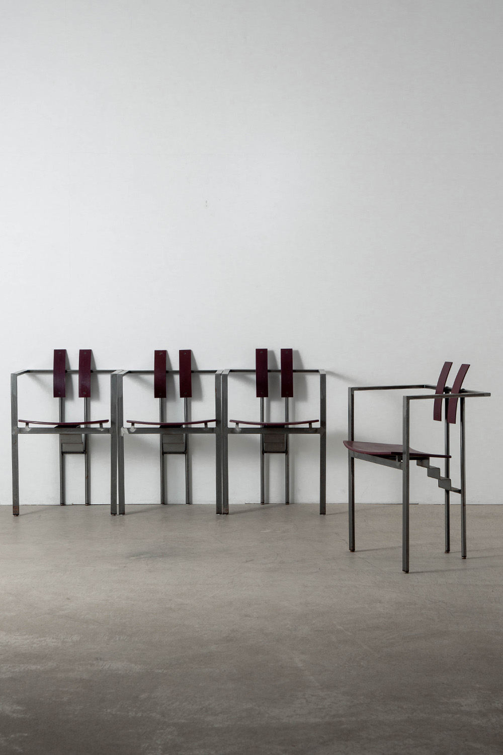 Trix Chair by Karl Friedrich Förster in Steel