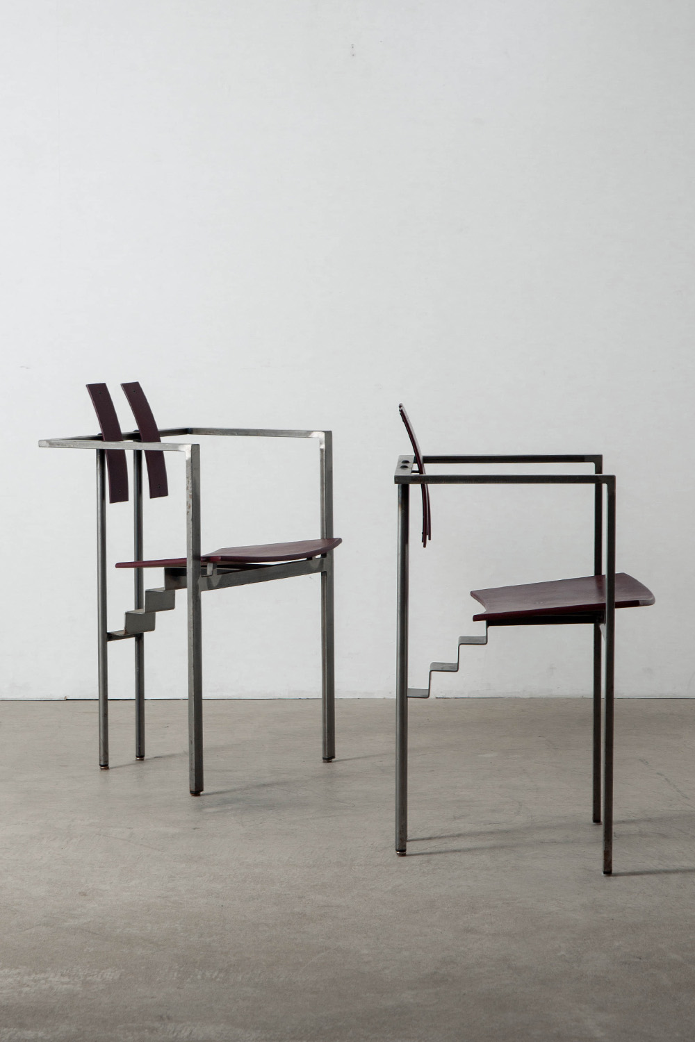 Trix Chair by Karl Friedrich Förster in Steel