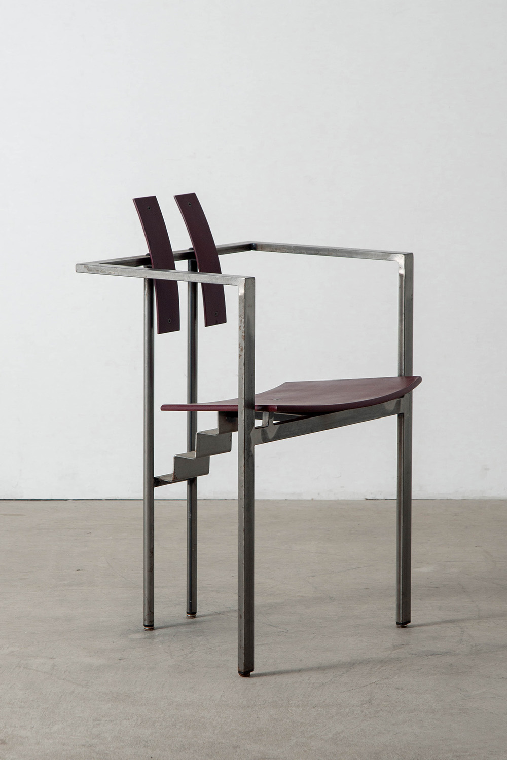 Trix Chair by Karl Friedrich Förster in Steel