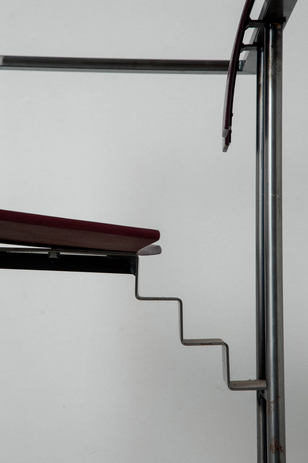 Trix Chair by Karl Friedrich Förster in Steel