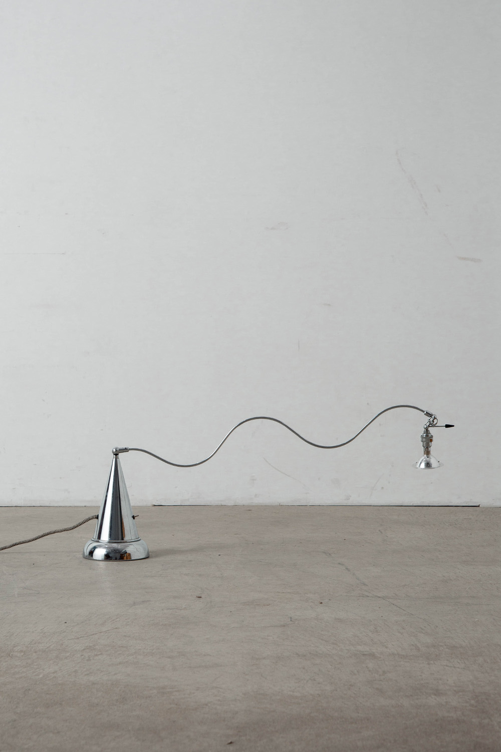 Floor Lamp by Andrea Bastianello for Disegnoluce in Chrome