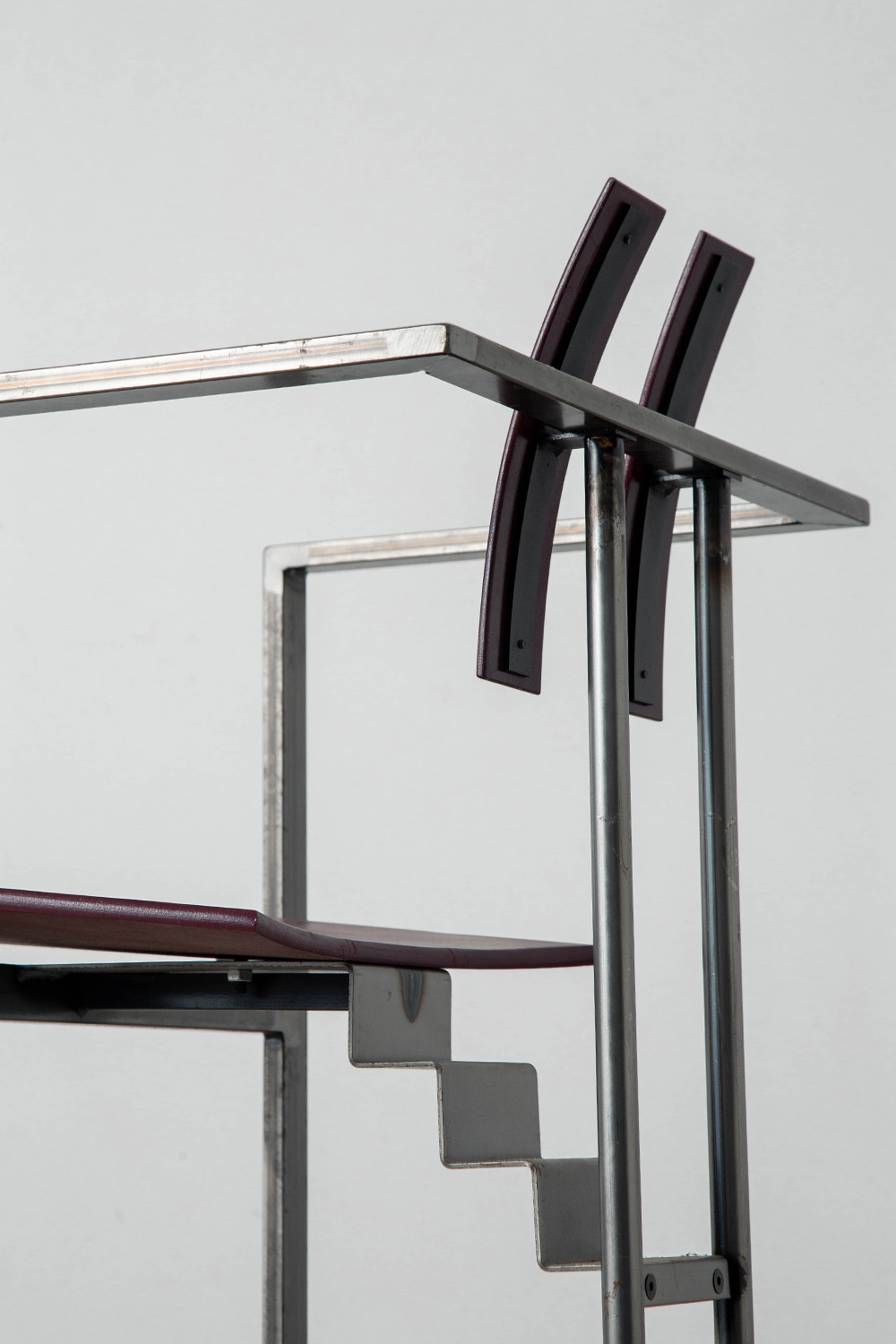 Trix Chair by Karl Friedrich Förster in Steel