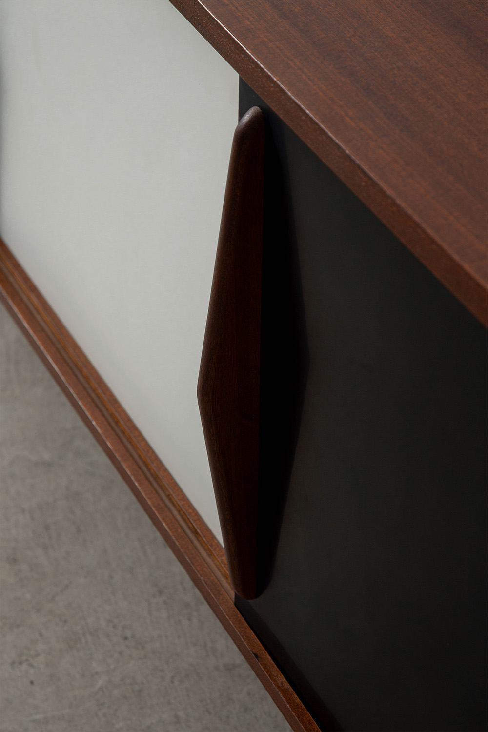 Sideboard by Charlotte Perriand for Steph Simon in Ash and Steel