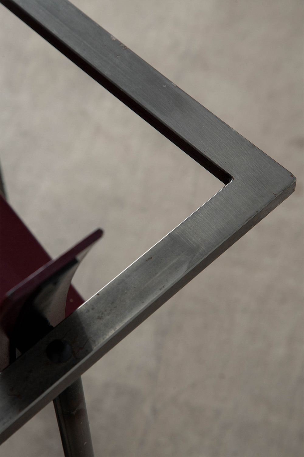 Trix Chair by Karl Friedrich Förster in Steel
