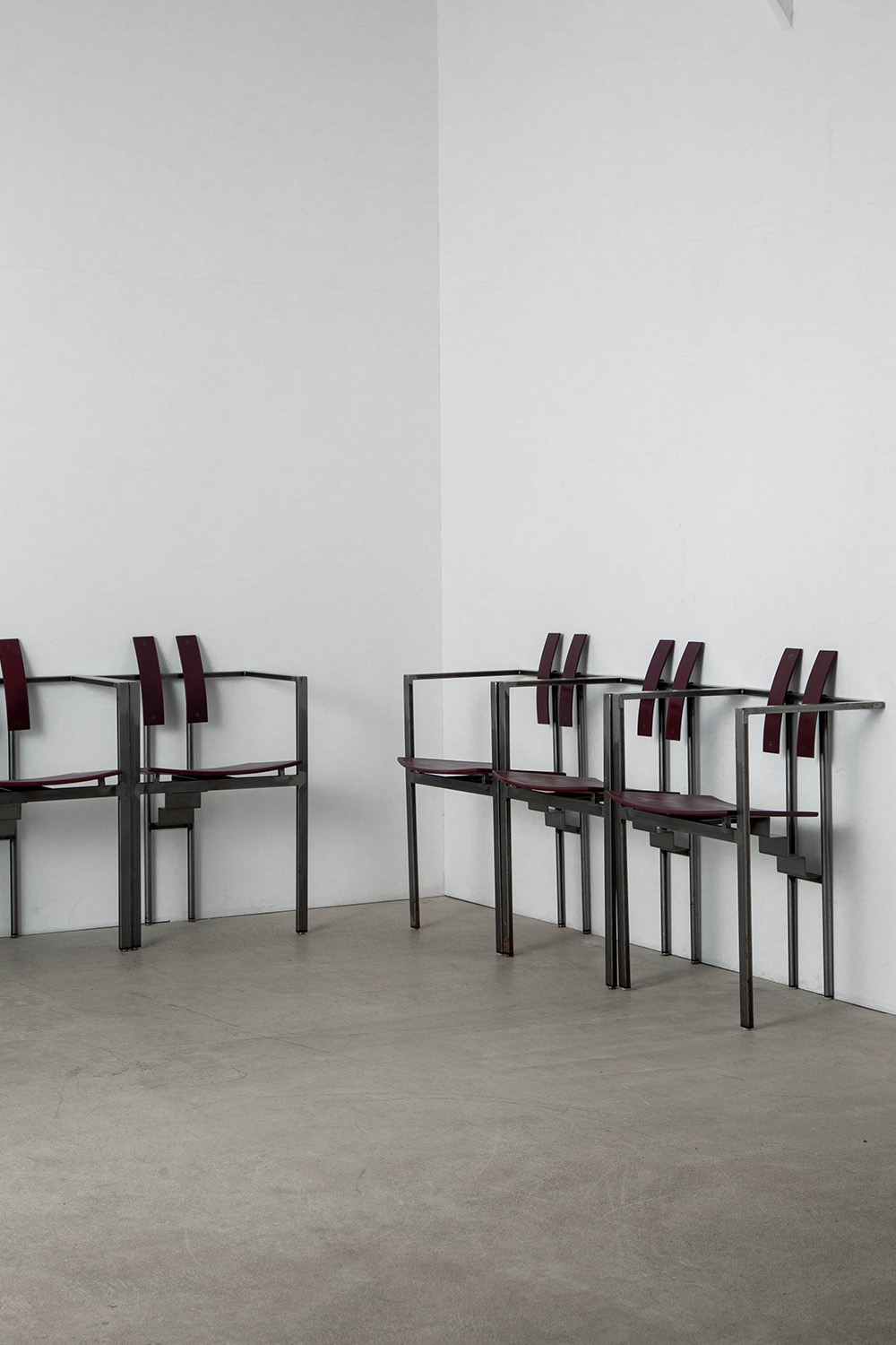 Trix Chair by Karl Friedrich Förster in Steel
