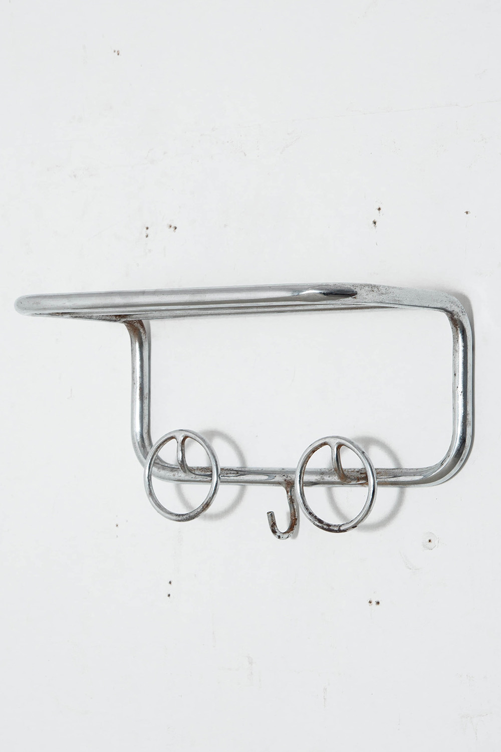 Vintage Wall Coat Rack in Steel