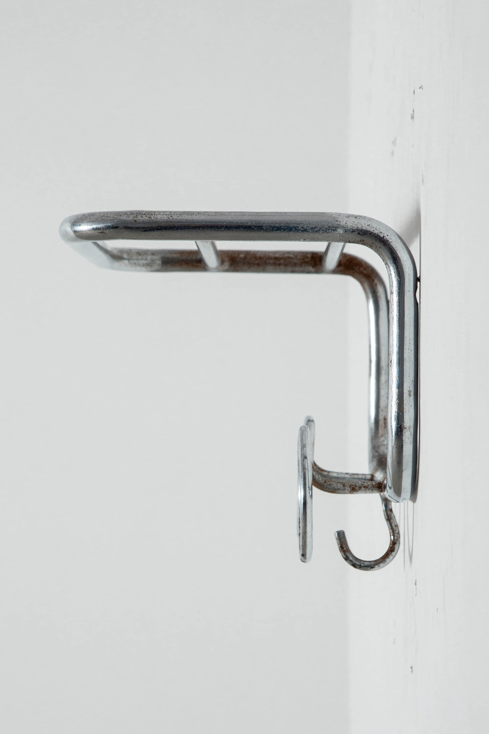 Vintage Wall Coat Rack in Steel