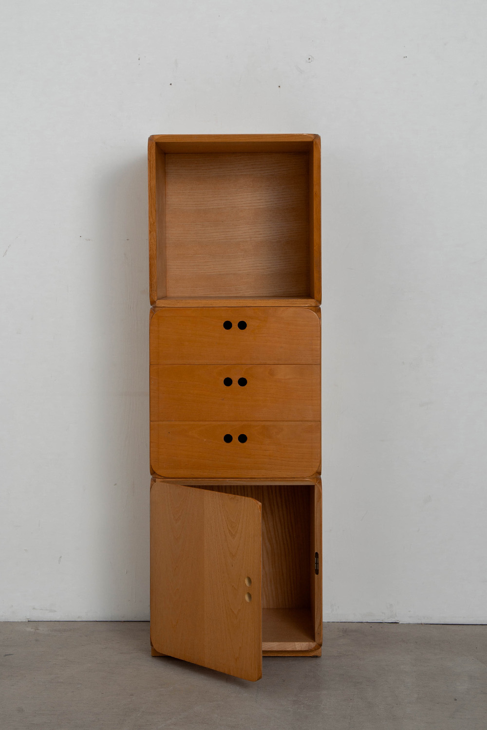 Samara Modular Storage Set by Derk Jan De Vries for Maisa di Seveso in Beech