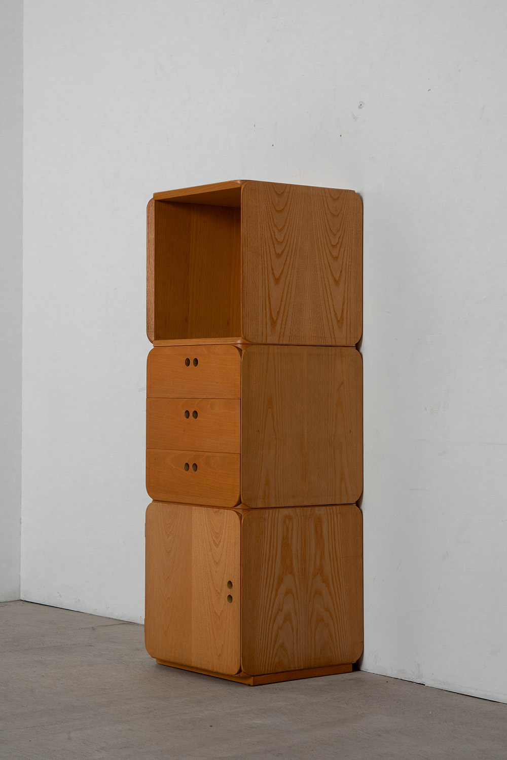 Samara Modular Storage Set by Derk Jan De Vries for Maisa di Seveso in Beech