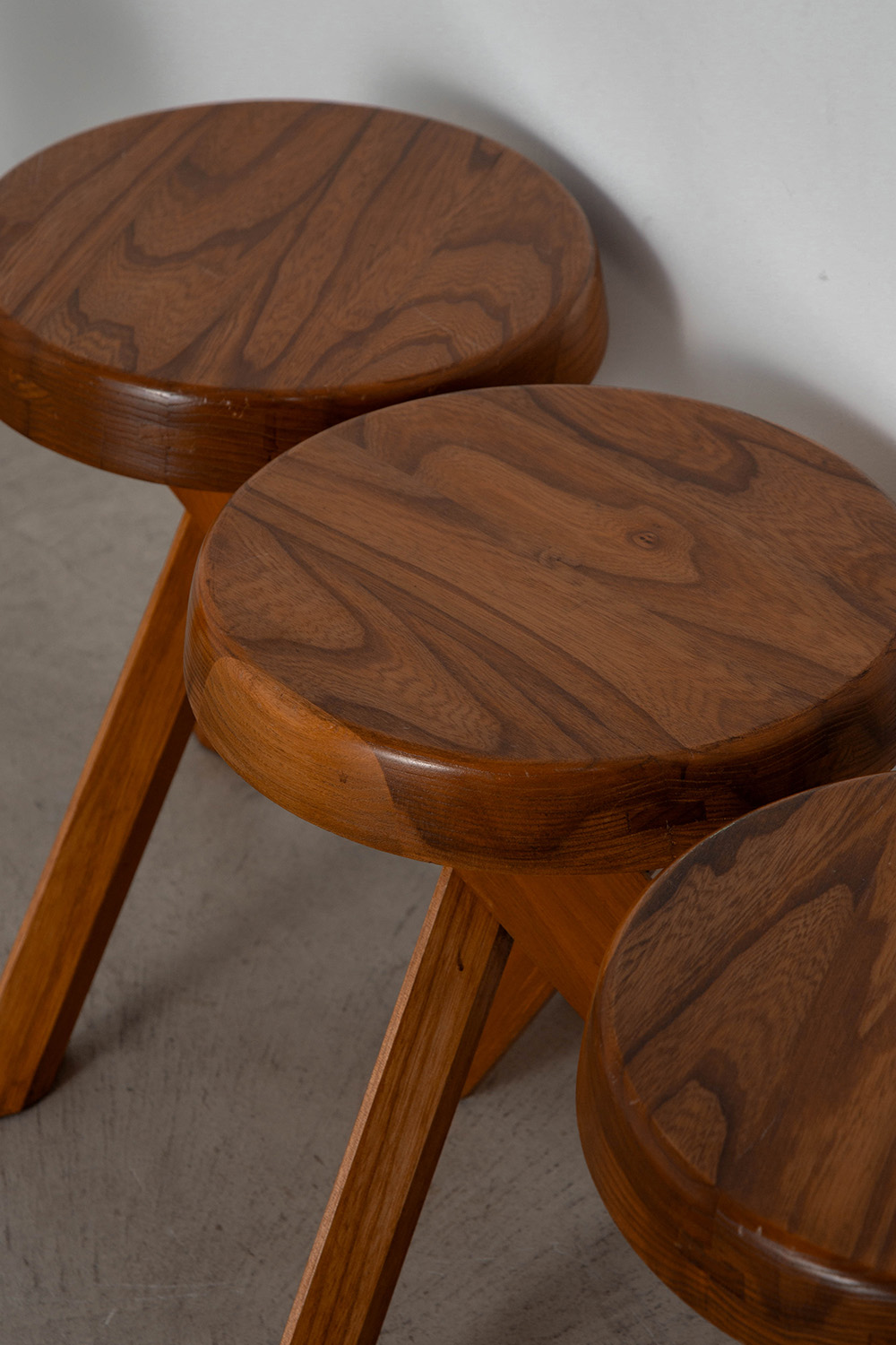 S31 Stool by Pierre Chapo in Elm