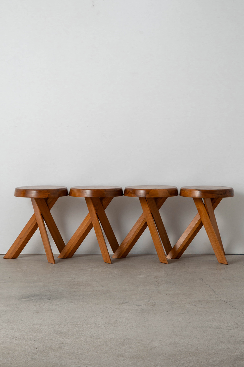 S31 Stool by Pierre Chapo in Elm