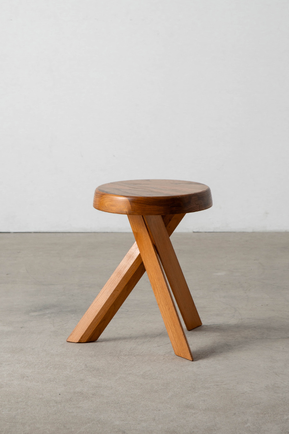 S31 Stool by Pierre Chapo in Elm