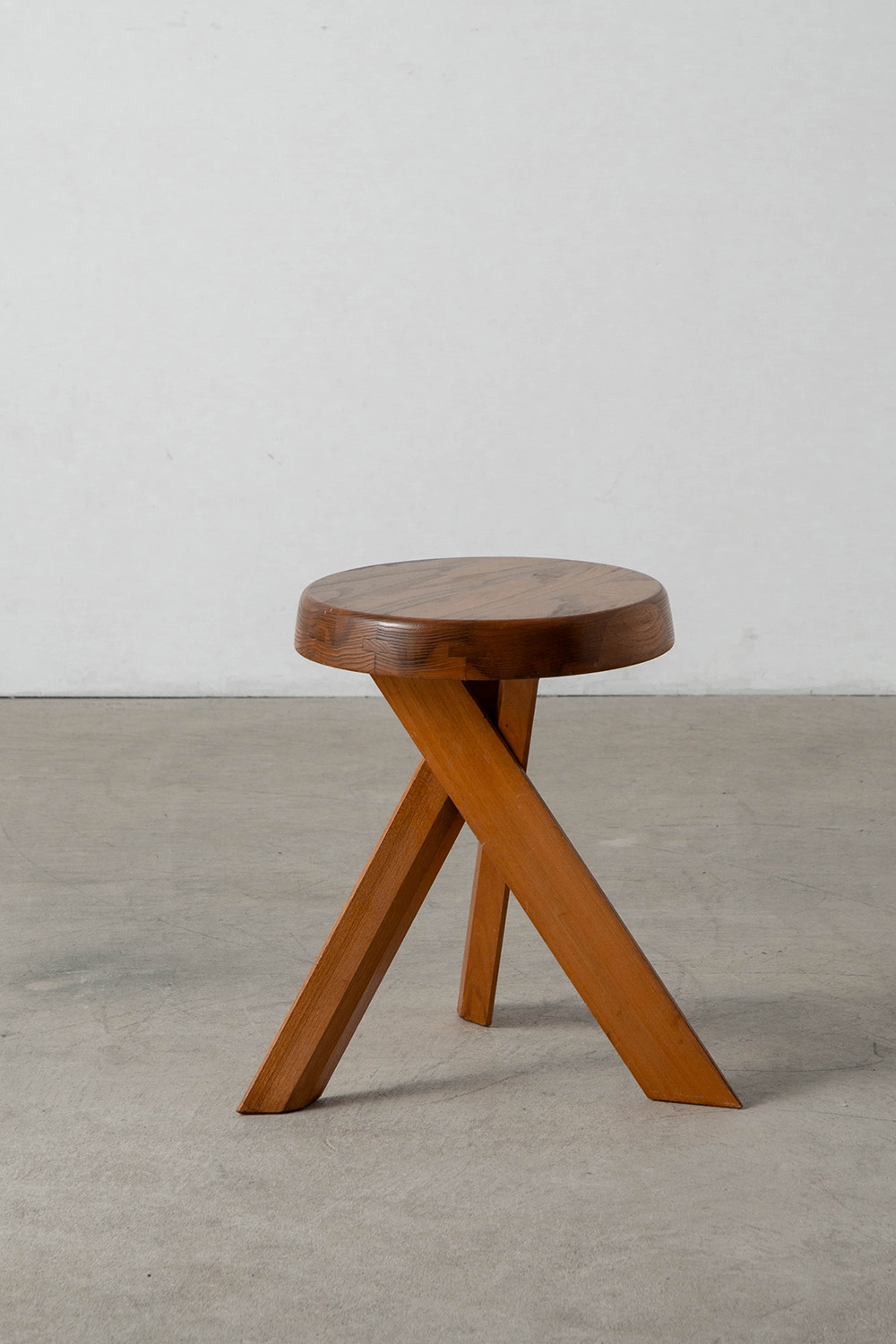 S31 Stool by Pierre Chapo in Elm