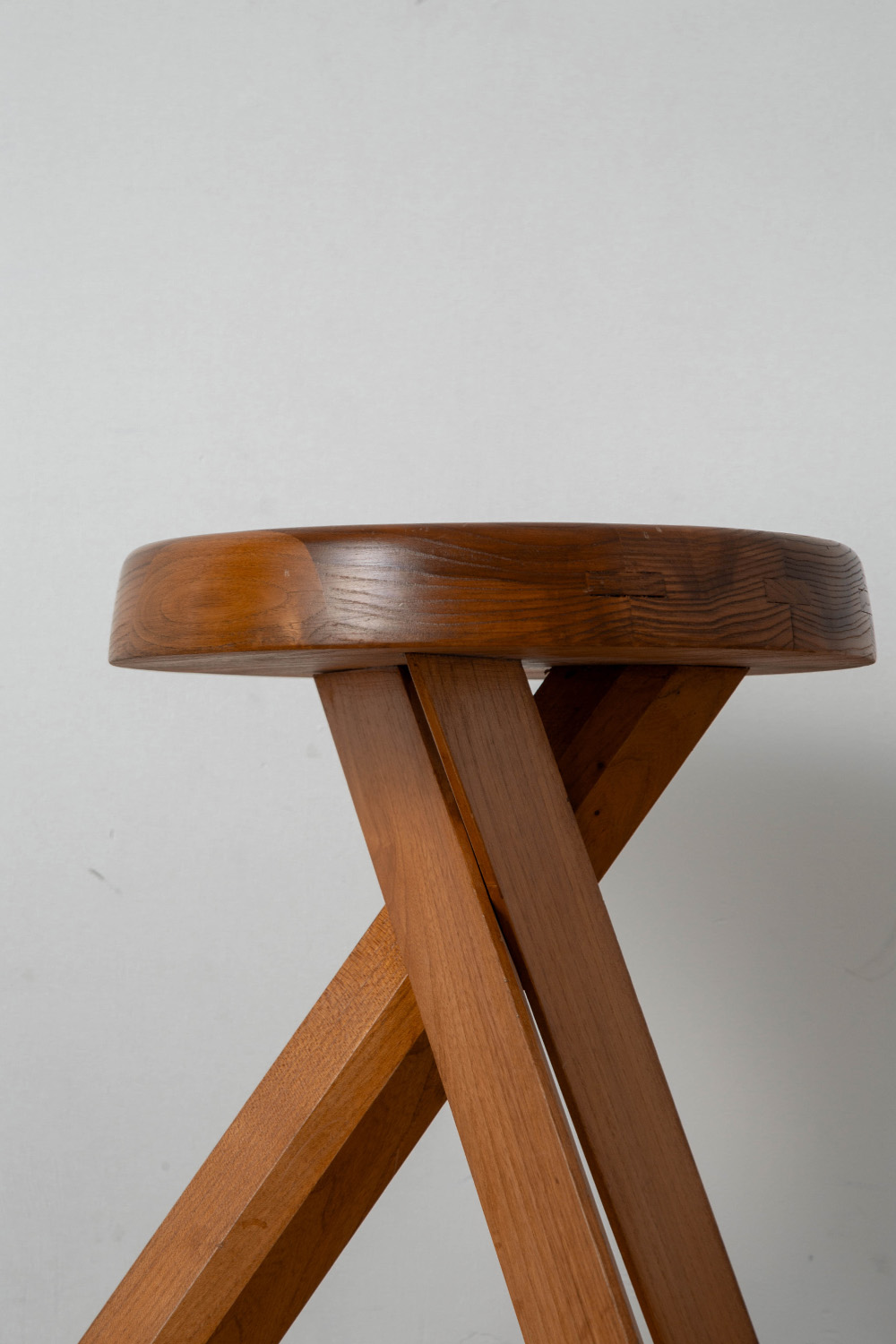 S31 Stool by Pierre Chapo in Elm