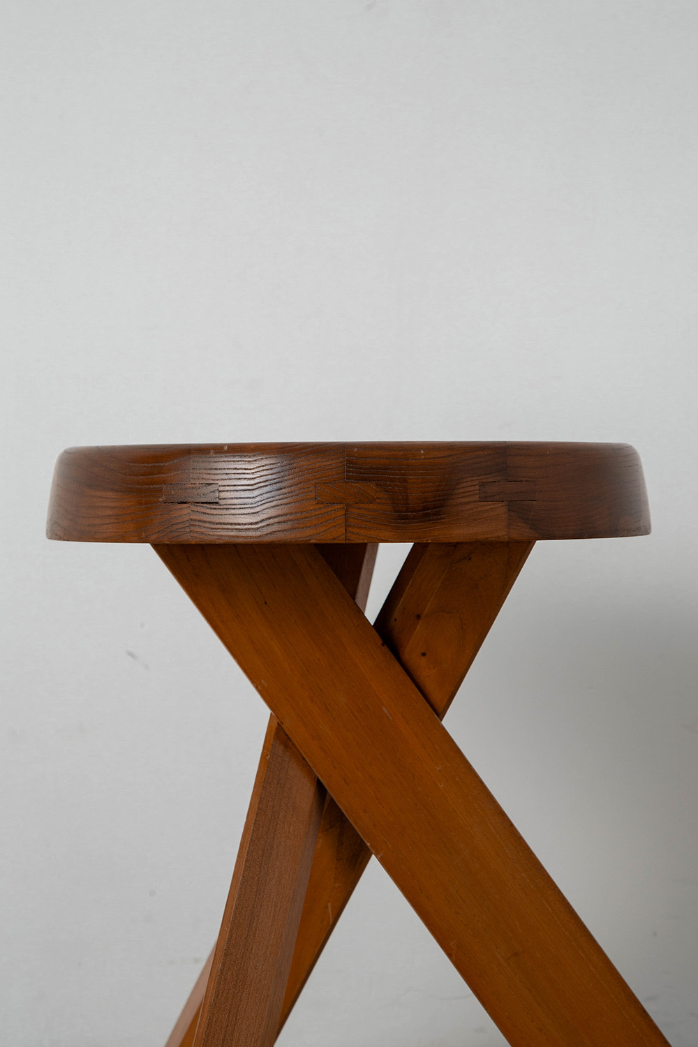 S31 Stool by Pierre Chapo in Elm