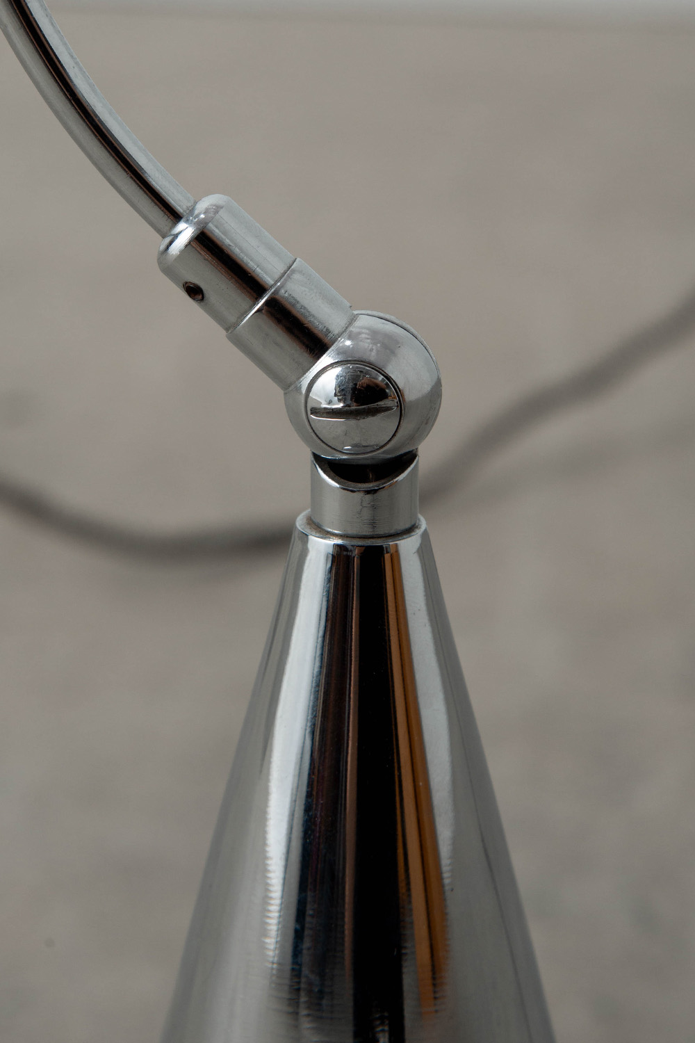 Floor Lamp by Andrea Bastianello for Disegnoluce in Chrome