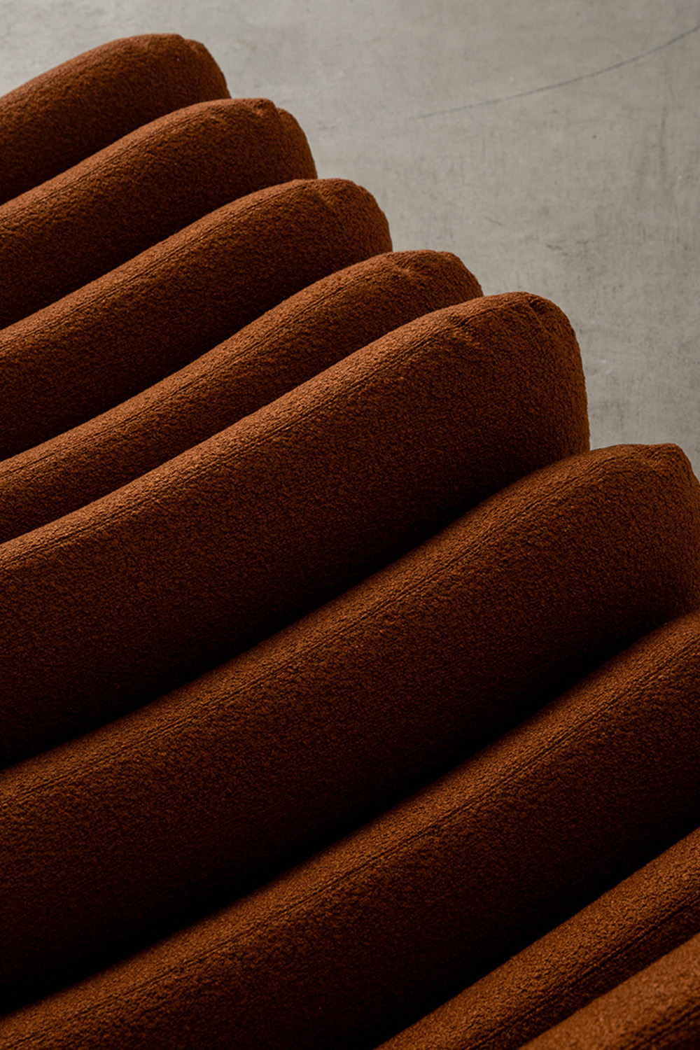 Additional System Armchair and Ottoman by Joe Colombo for Tacchini in Fabric