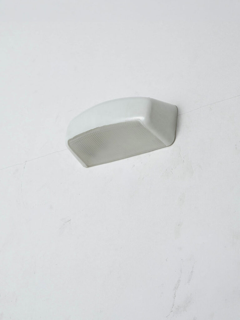 Applique Veilleuse Wall Lamp by Le Corbusier , Charlotte Perriand in Glass