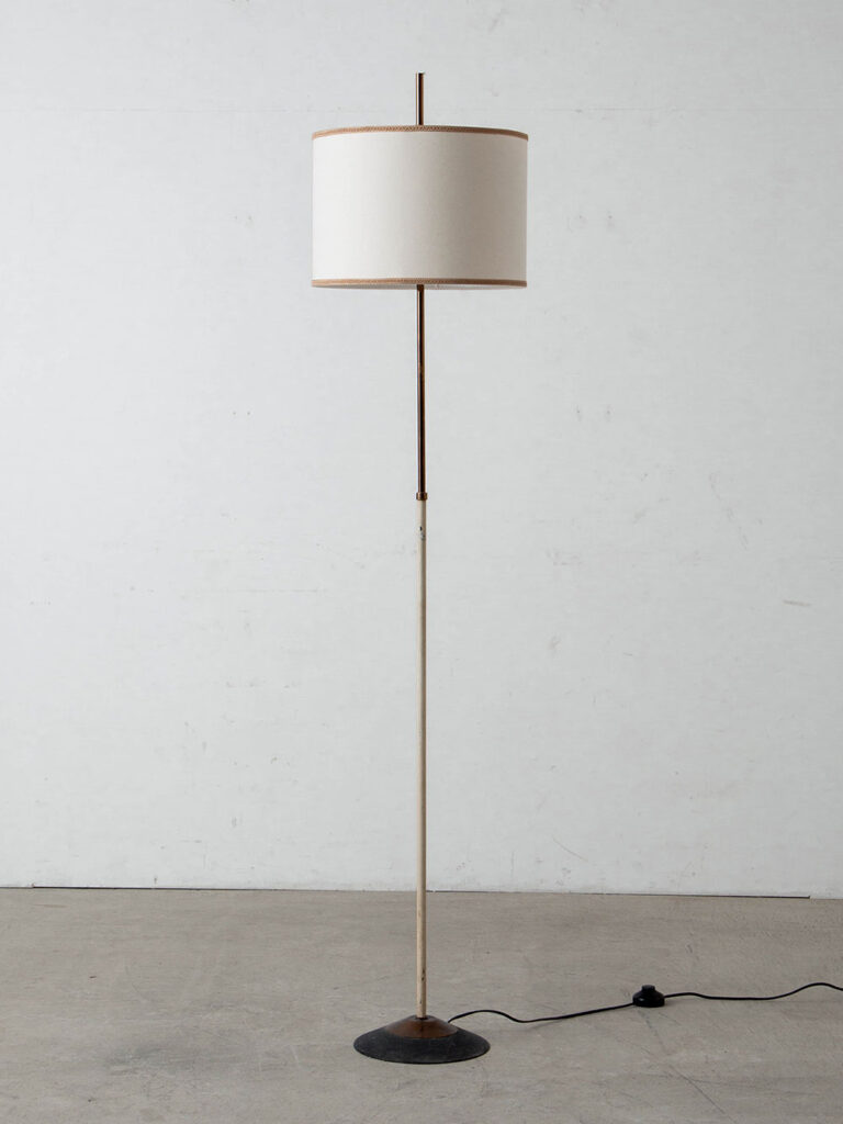 Floor Lamp for STILNOVO in Fabric and Steel