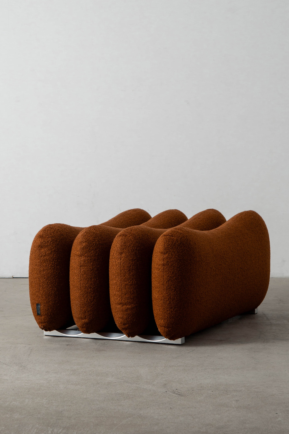 Additional System Armchair and Ottoman by Joe Colombo for Tacchini in Fabric