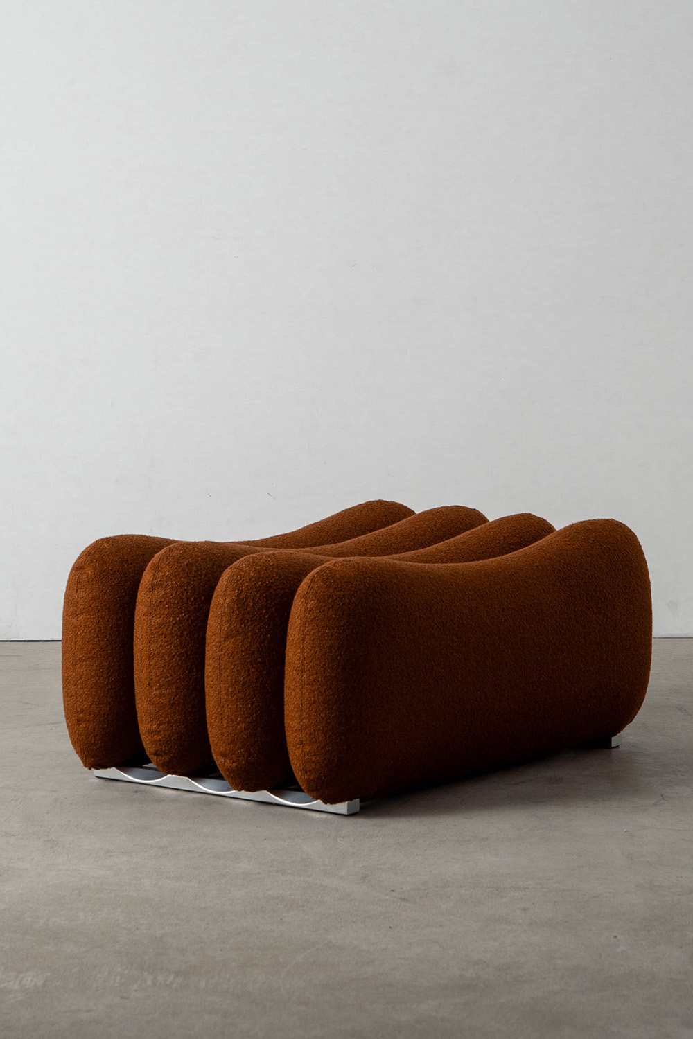 Additional System Armchair and Ottoman by Joe Colombo for Tacchini in Fabric