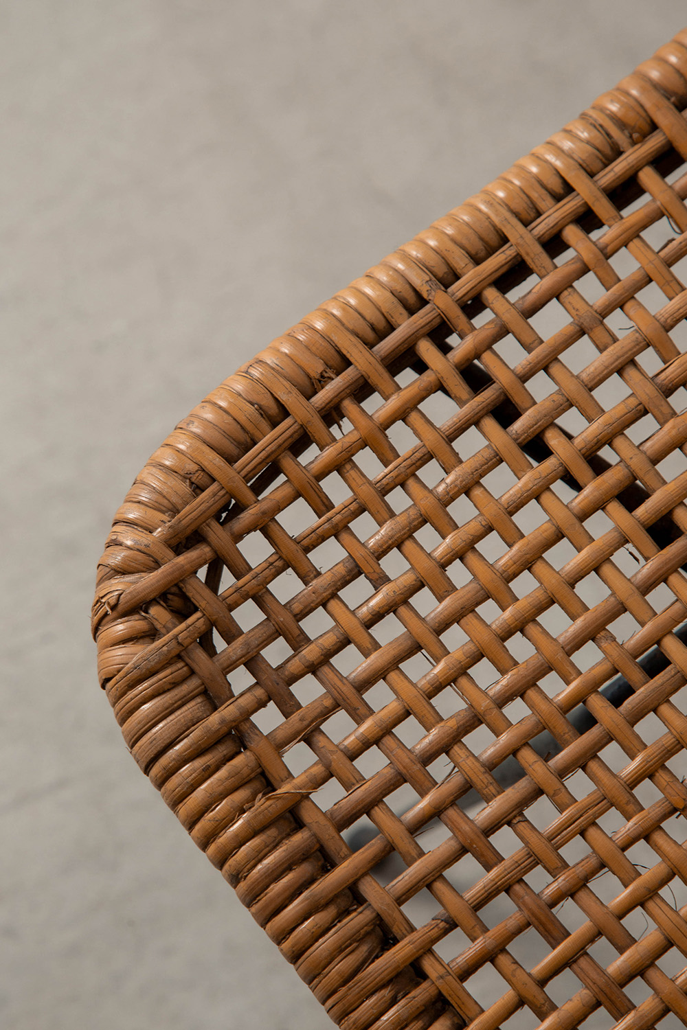 Dining Chair by Dirk van Sliedreg for Rohe Noordwolde in Rattan and Steel