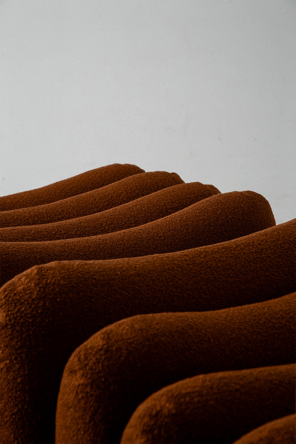 Additional System Armchair and Ottoman by Joe Colombo for Tacchini in Fabric