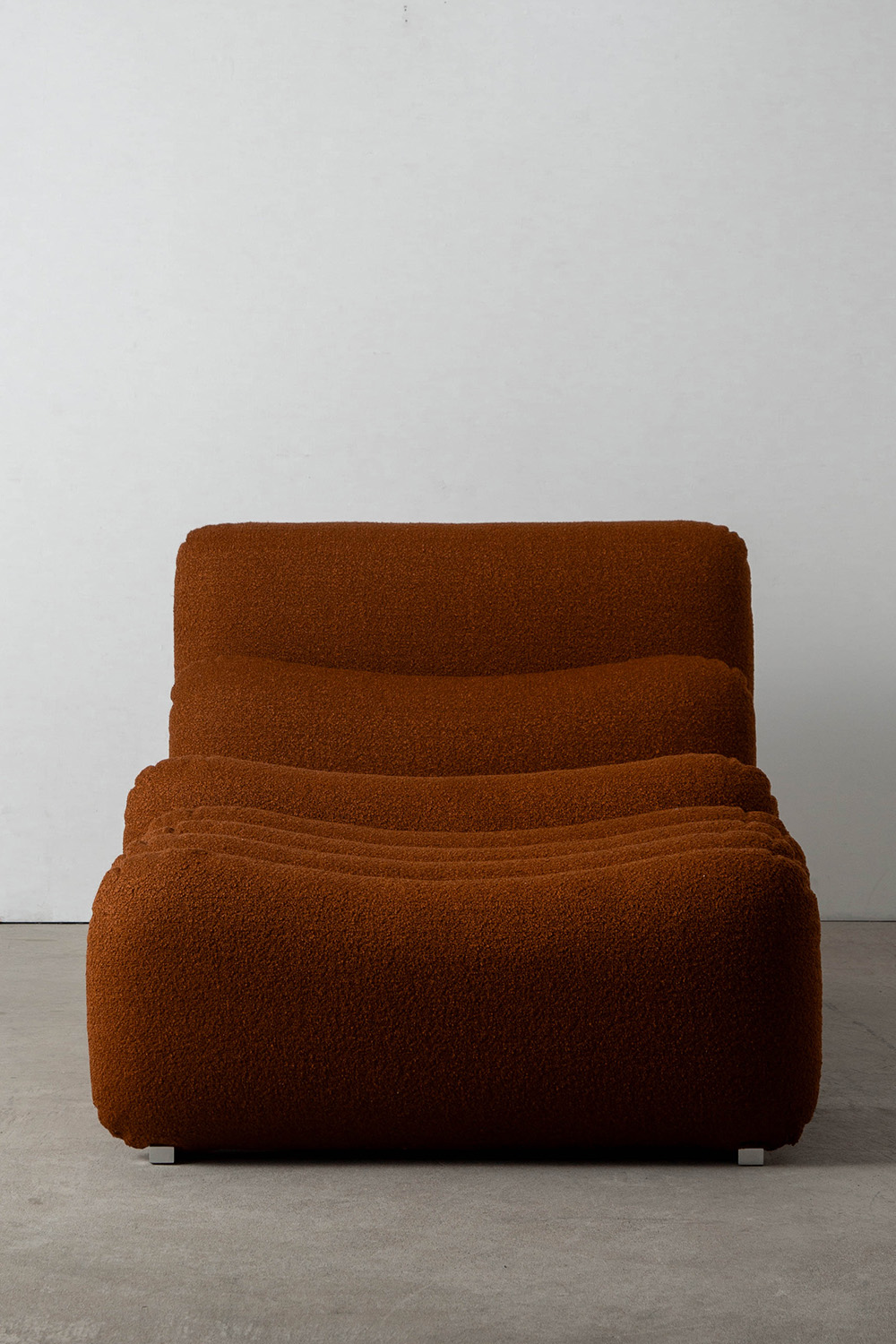 Additional System Armchair and Ottoman by Joe Colombo for Tacchini in Fabric
