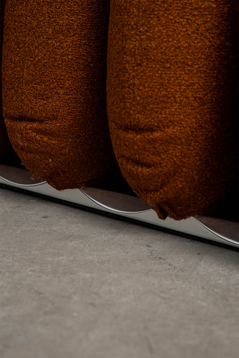 Additional System Armchair and Ottoman by Joe Colombo for Tacchini in Fabric