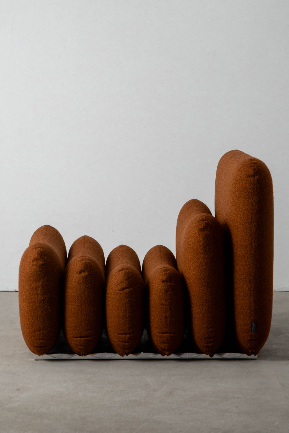 Additional System Armchair and Ottoman by Joe Colombo for Tacchini in Fabric