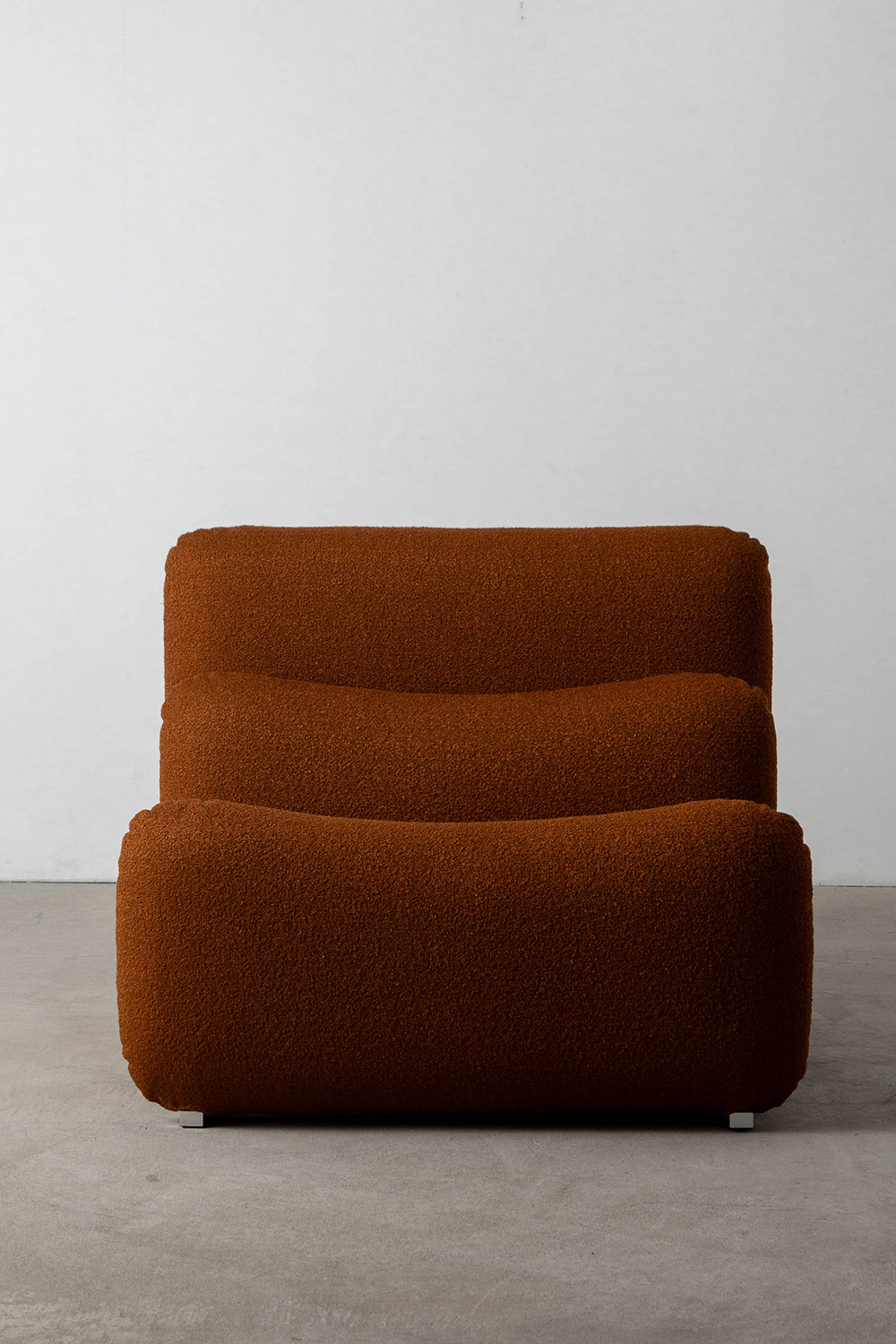 Additional System Armchair and Ottoman by Joe Colombo for Tacchini in Fabric
