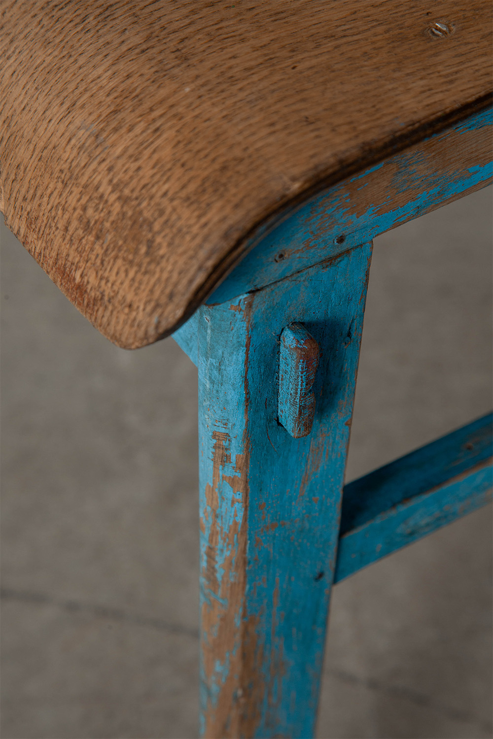 Tout Bois Chair by Jean Prouvé for Établissements Vauconsant in Oak