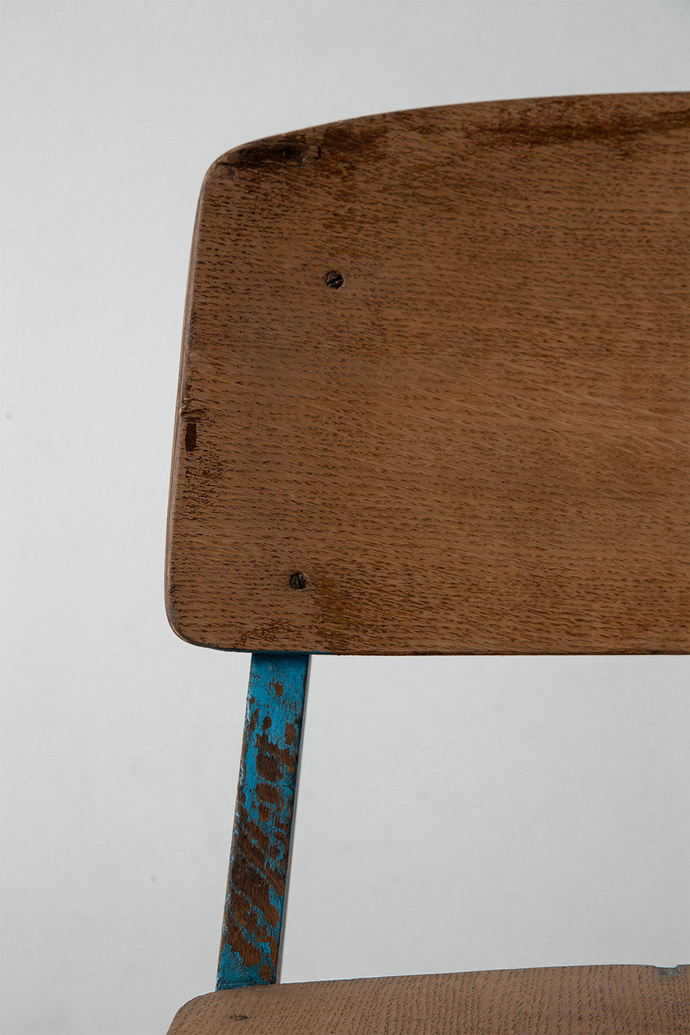 Tout Bois Chair by Jean Prouvé for Établissements Vauconsant in Oak